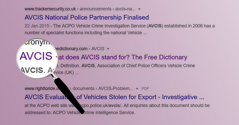 An acronym within an acronym? What’s that called?